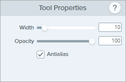 Eraser properties on Windows