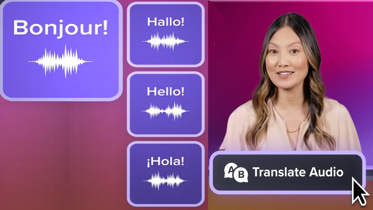 Traduction du script, de l’audio et des sous-titres