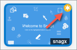 Sunburst icon indicates unsaved changes