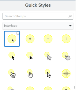 Step Capture Cursors stamp pack