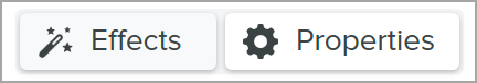 Effects button