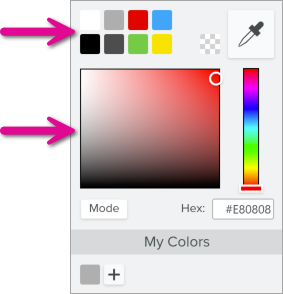 Snagit for Windows color picker