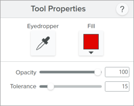 Fill properties on Windows