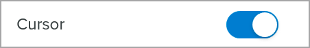 Capture cursor option