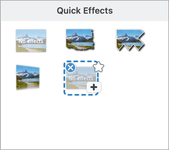 Quick Effects on Mac