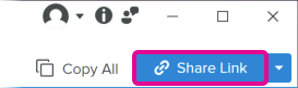 Share Link button