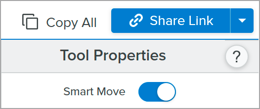 Smart Move toggle in Snagit for Windows