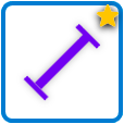 Quick style with a yellow star after added to Favorites