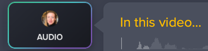 Audio button