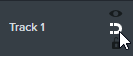 Magnetic Track option next to track name