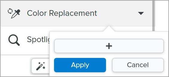 Color Replacement properties