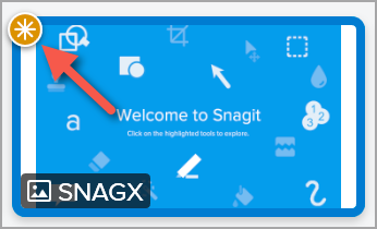 Sunburst icon indicates unsaved changes