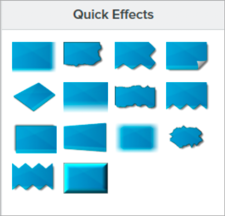 Default Quick Effects on Windows