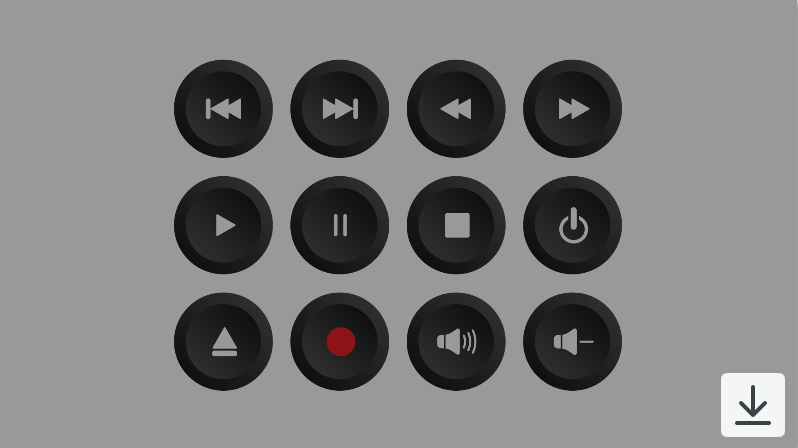 Stamp set with download button