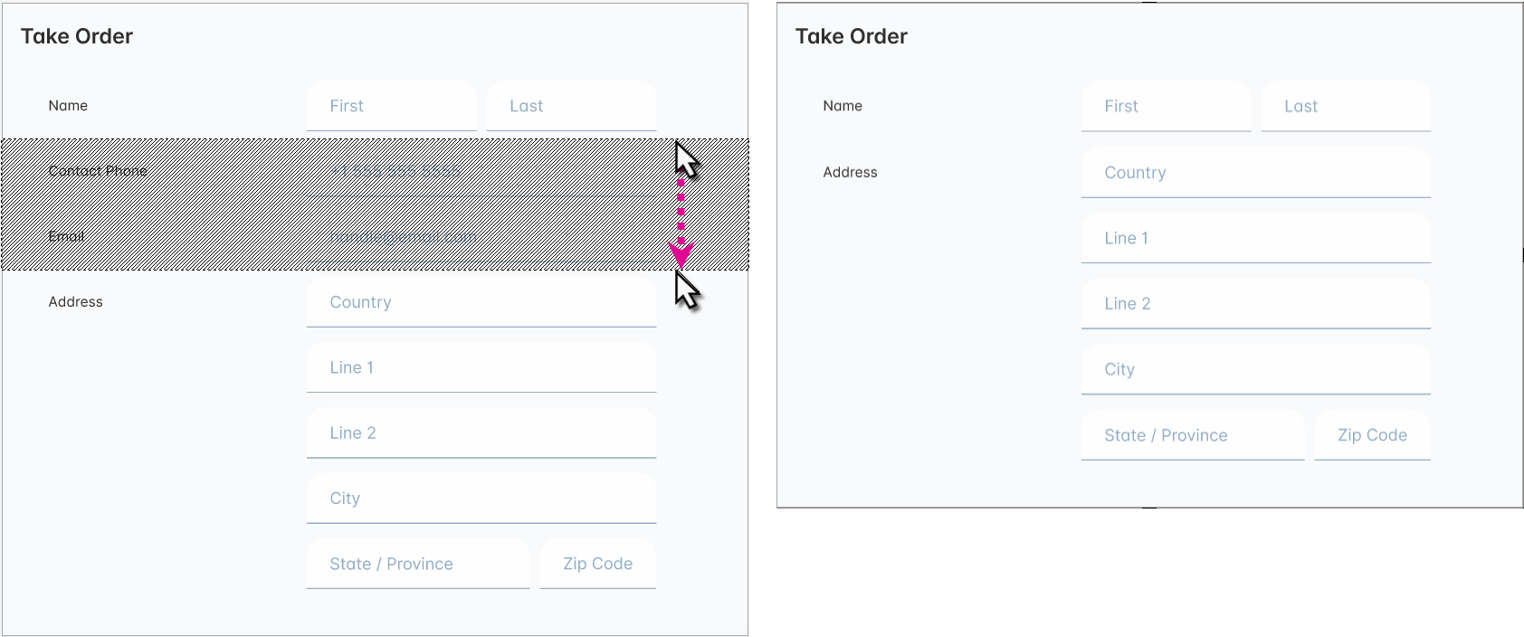 Cut Out tool example