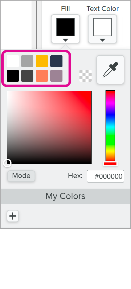 Theme color palette on Windows
