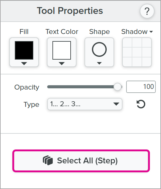 Select All button