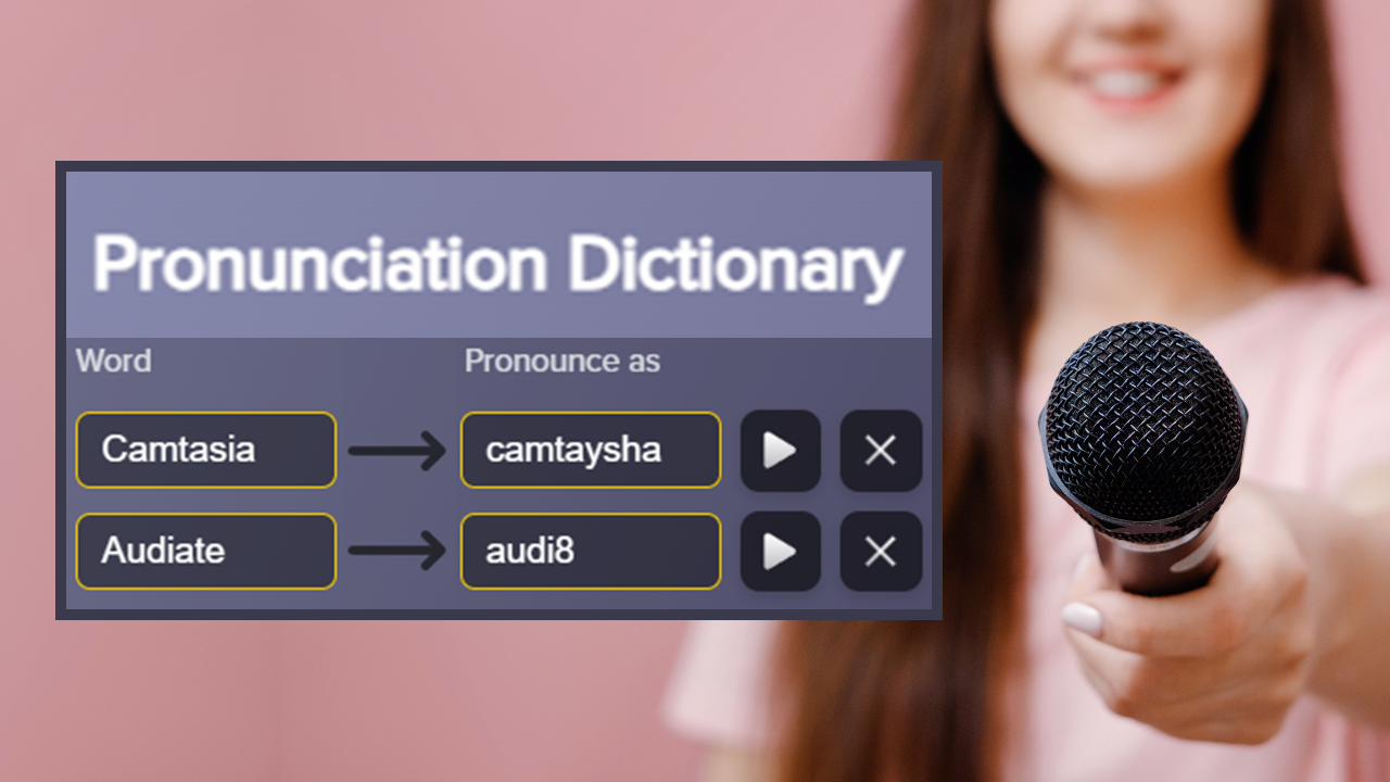 Tutorial thumbnail for Teach Audiate to Pronounce Unique Words