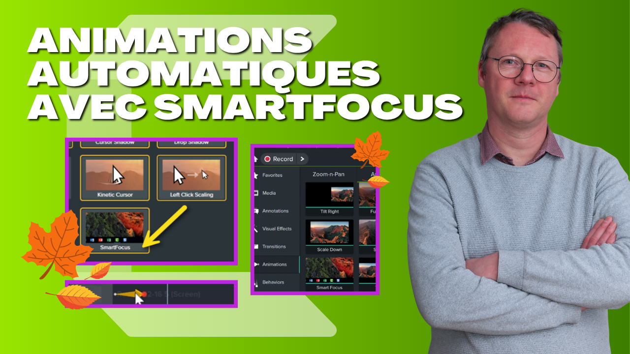 Animations automatiques avec Smart Focus