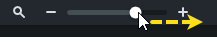 Zoom slider