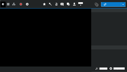 Dark color theme