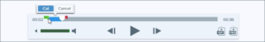 image of trim feature in Snagit