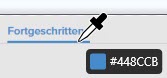 Snagit-Farbauswahl