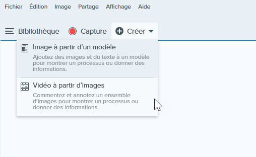 Créer une vidéo à partir d’images