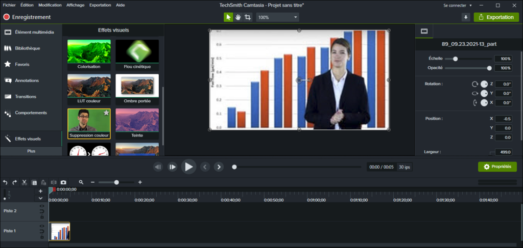Montage de vidéo