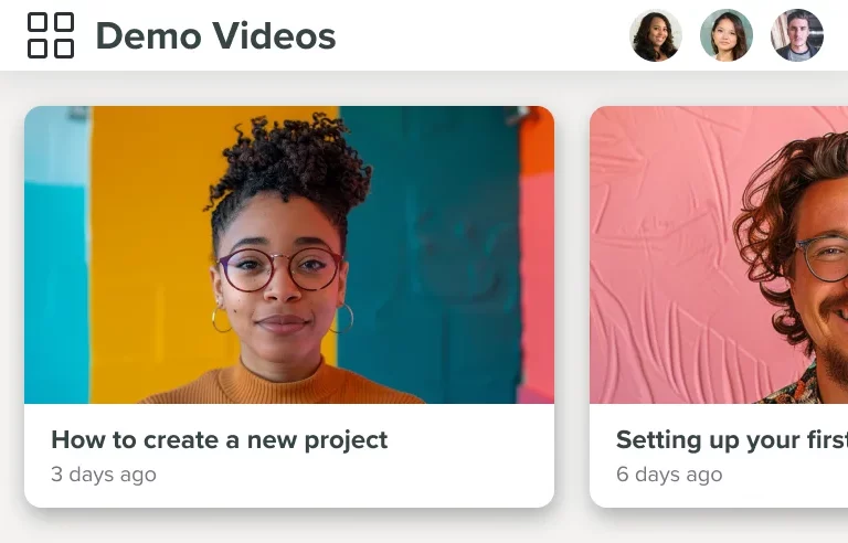 Shareable collections in Screencast.