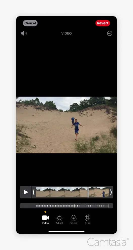 iPhone video editor