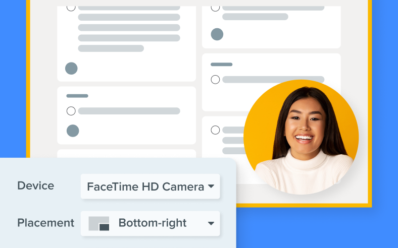 Record picture-in-picture video