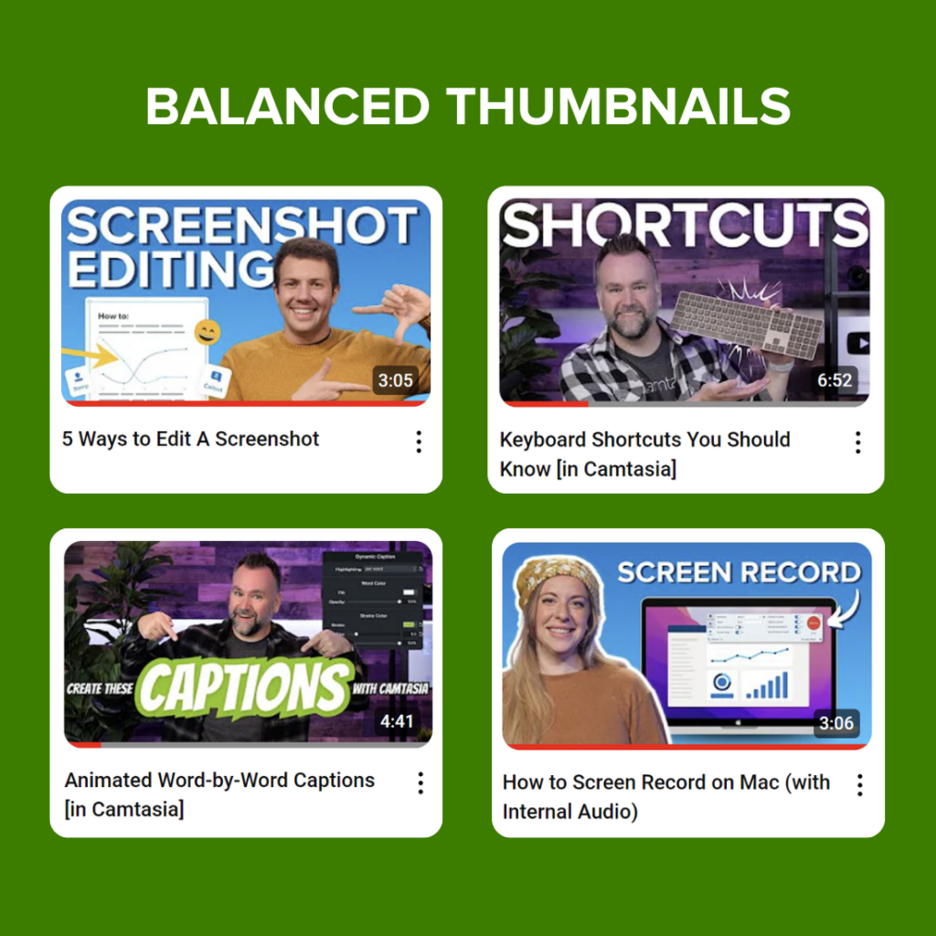 The Right YouTube Thumbnail Size For 2024 | The TechSmith Blog