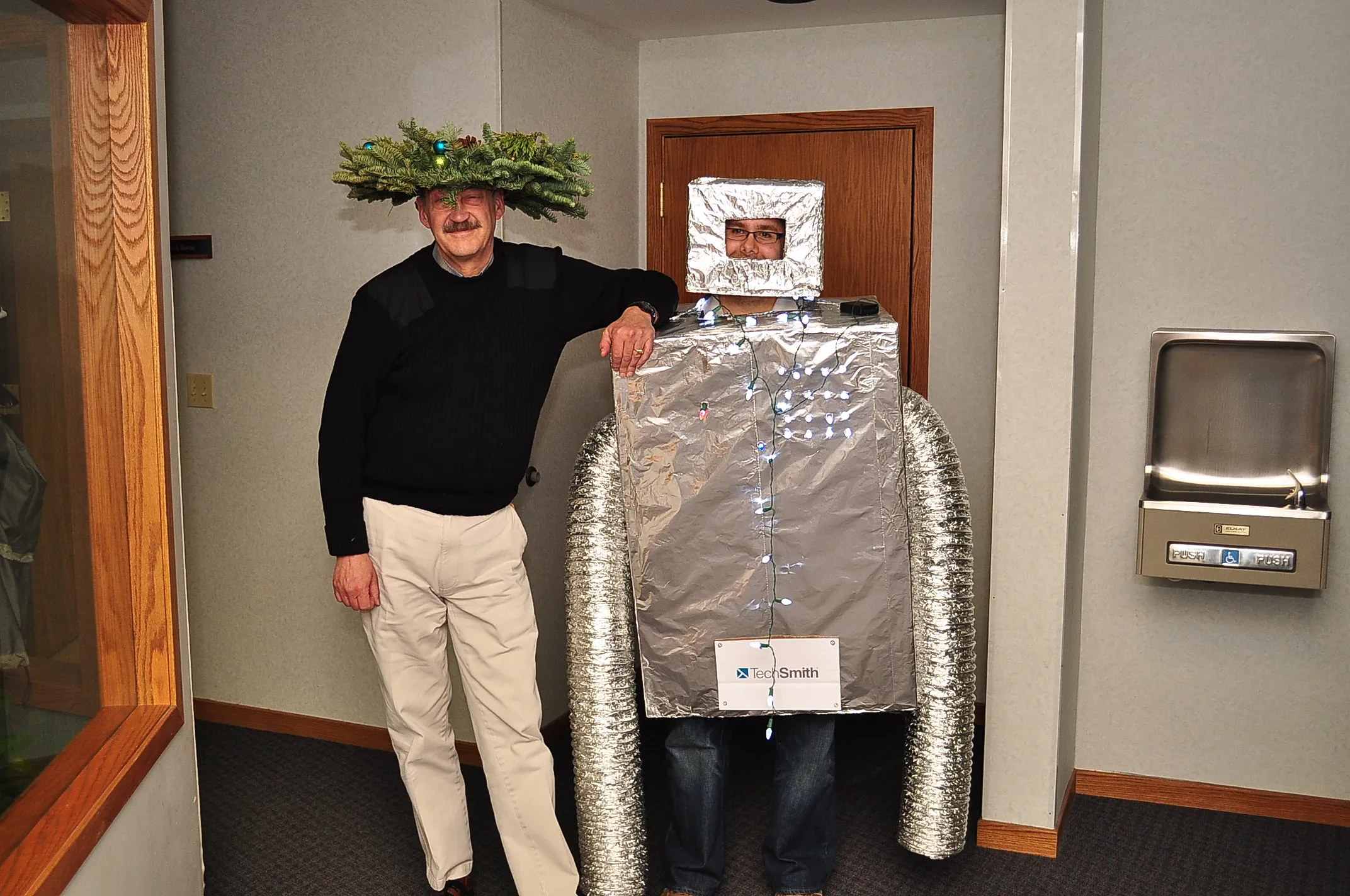 Celebrating Robot Christmas in 2010