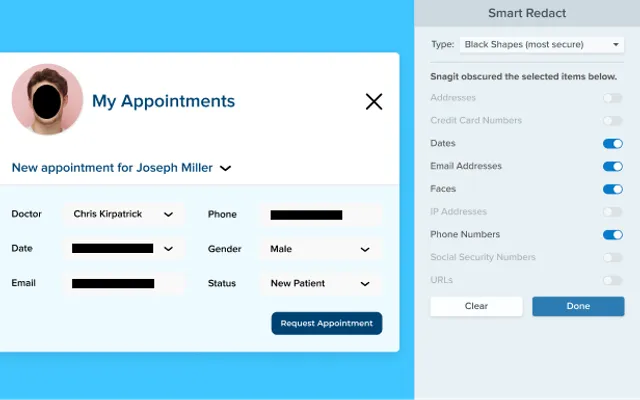 AI smart redact