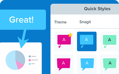 Quick styles and themes